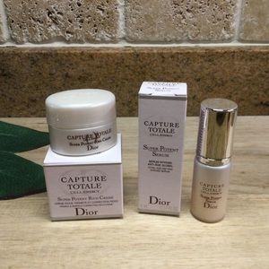 🆕 Dior Capture Totale Cell Energy Super Potent Serum & Rich Cream Minis Set